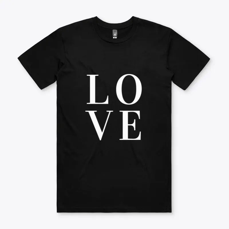 LOVE White Letters T-Shirt