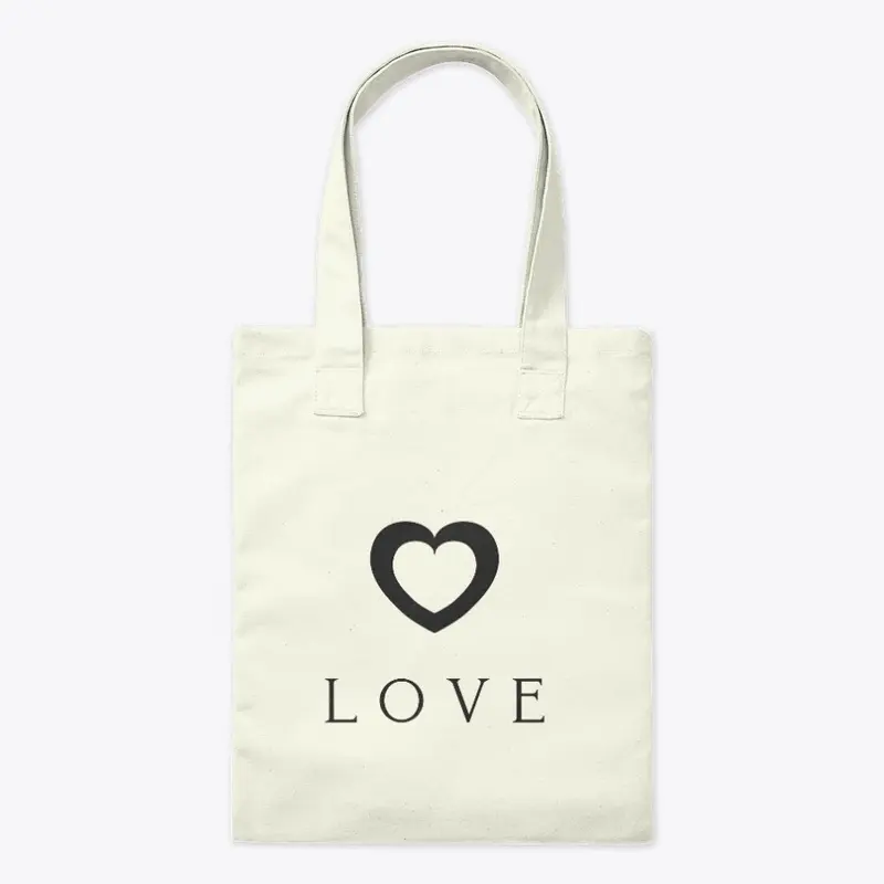 Love Heart Tote Bag